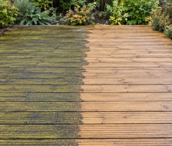 Decking Revival - before and after