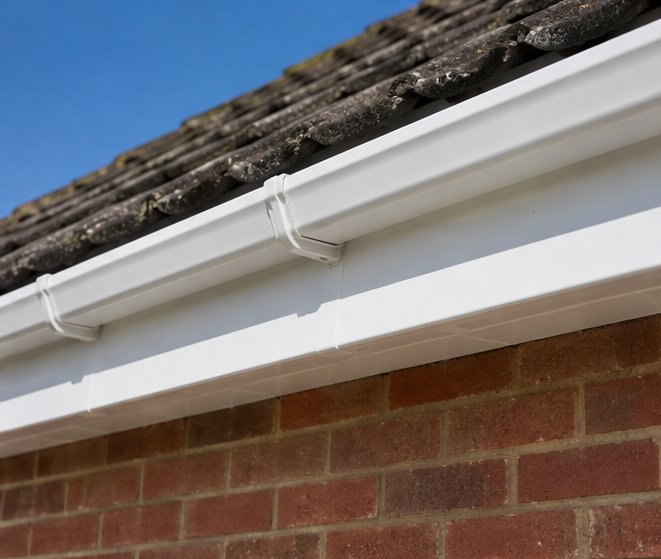Gutter Cleaning on a UK home - photo 3